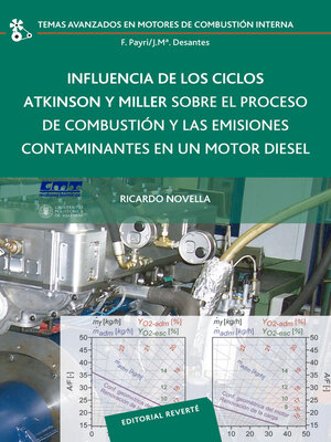 cover image of Influencia de los ciclos Atkinson y Miller sobre el proceso de combustión y las emisiones contaminantes en un motor diésel